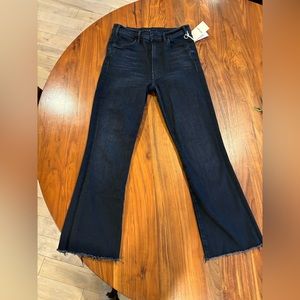 Mother Jeans Hustler Ankle Fray size 27
